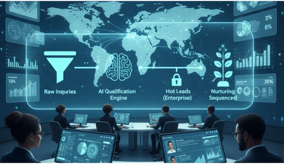 How a Lead Generation Agency Uses AI to Qualify and Nurture Enterprise Leads